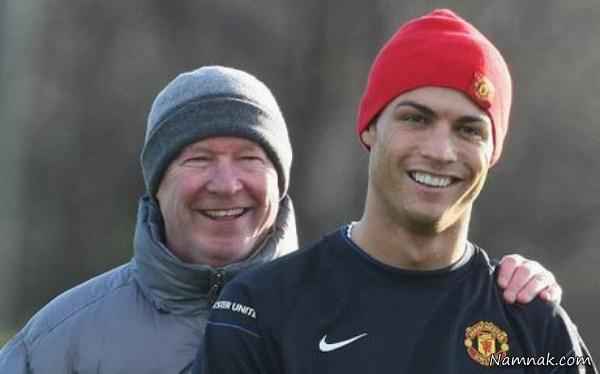 الکس فرگوسن و رونالدو